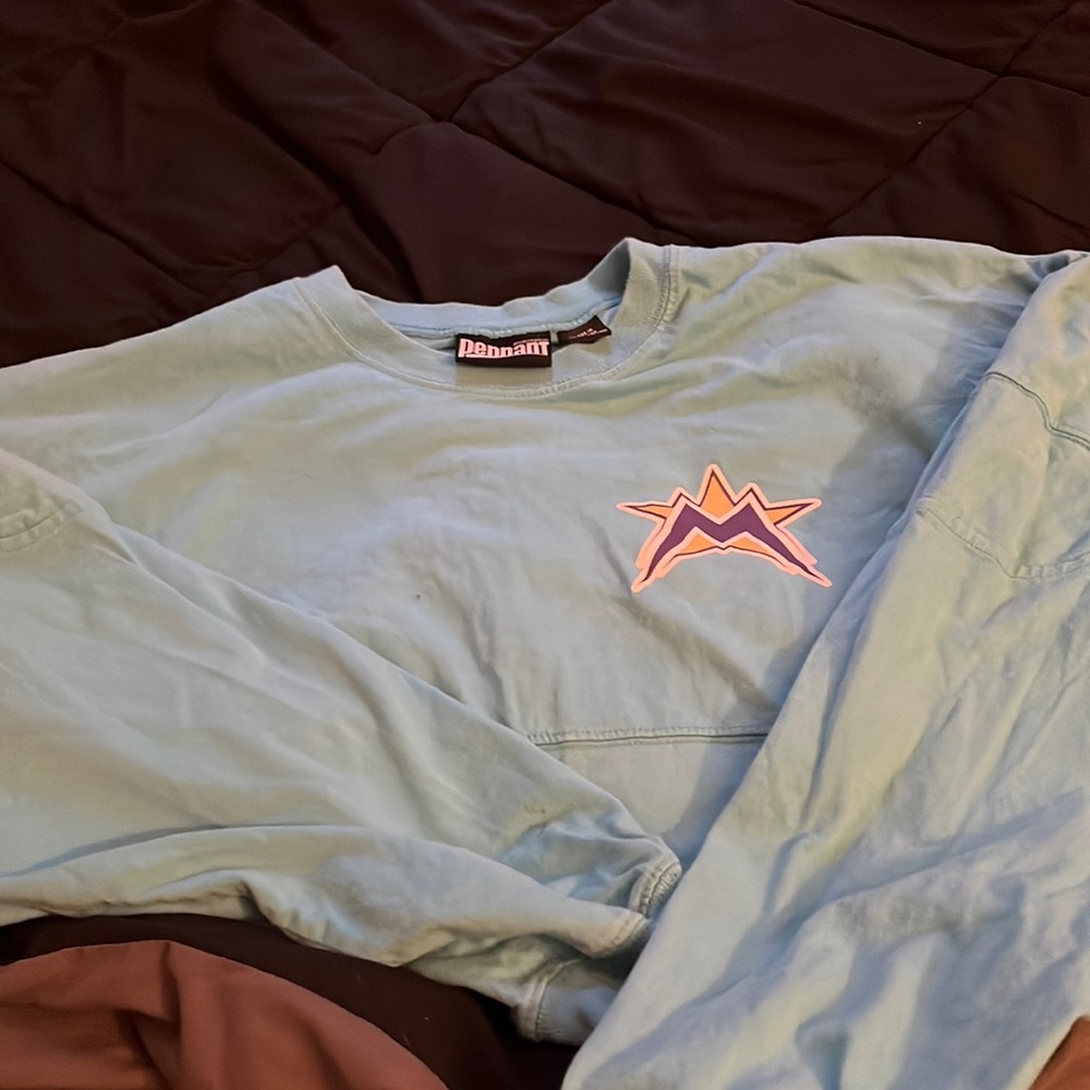 Crew neck.